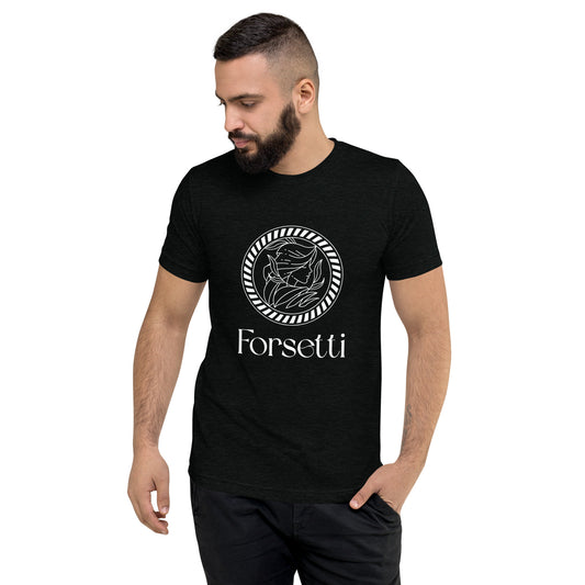 Forsetti Logo Unisex T-shirt Black