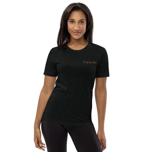 Forsetti Rear Logo Unisex T-shirt Black