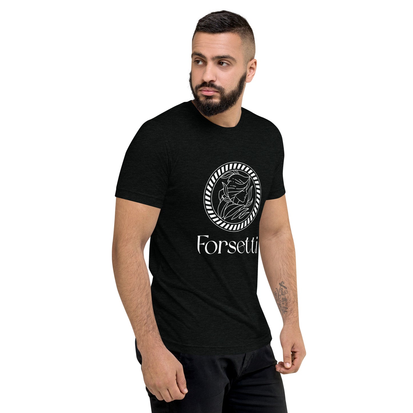 Forsetti Logo Unisex T-shirt Black